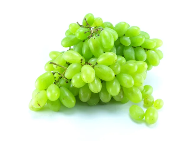 Uvas verdes frescas — Fotografia de Stock