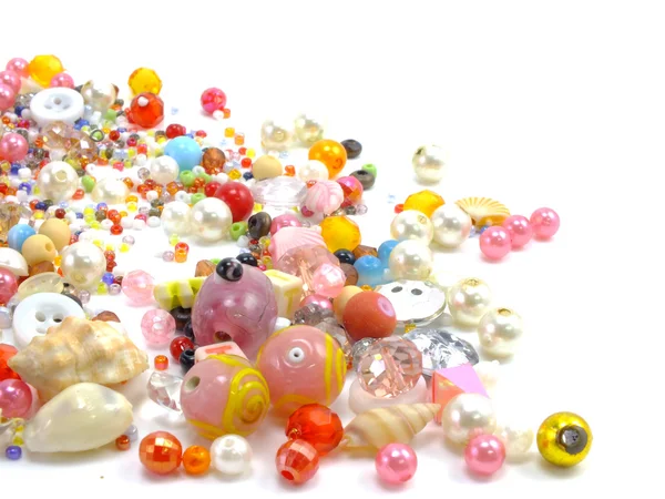 Colorful bead background — Stock Photo, Image