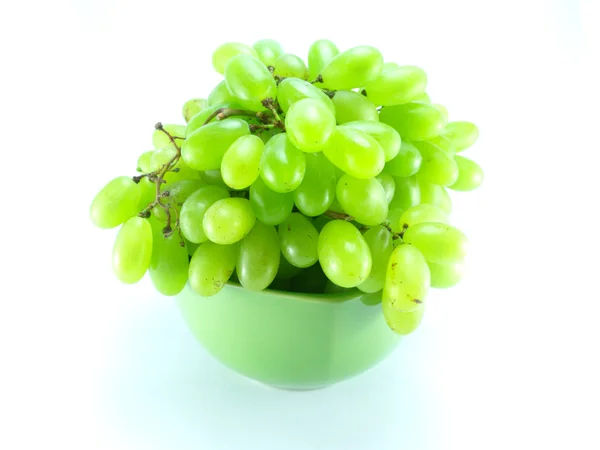 Uva verde cacho — Fotografia de Stock