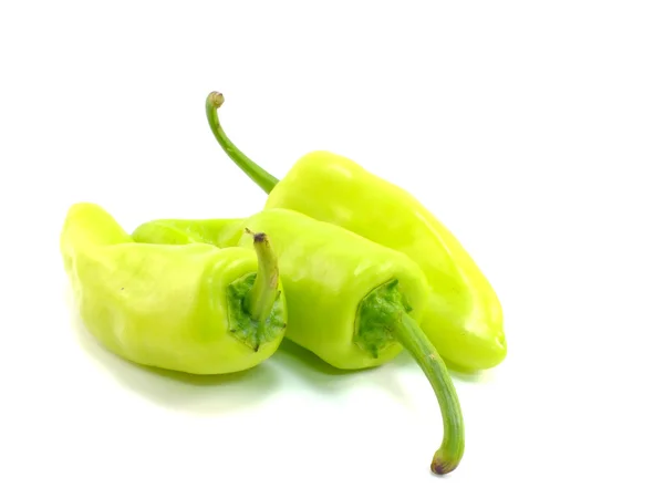Zöld színű paprika — Stock Fotó