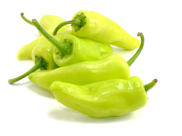 bell pepper on a white background