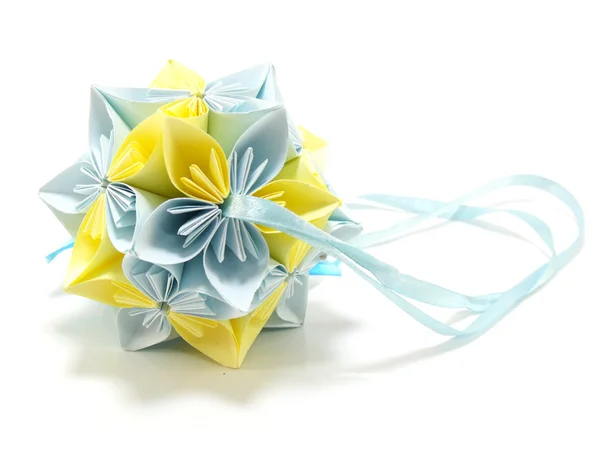 Цветы Оригами — стоковое фото