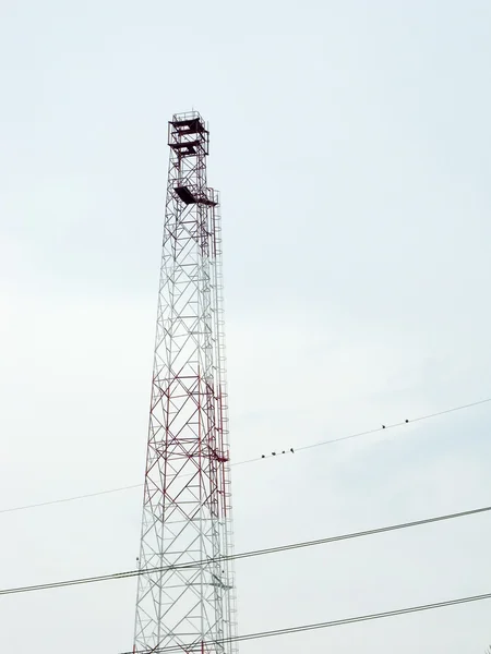 Usina de energia indústria elétrica — Fotografia de Stock