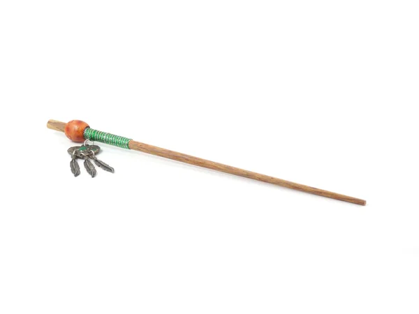 Hairpin wood craft chopsticks — Stock Photo, Image