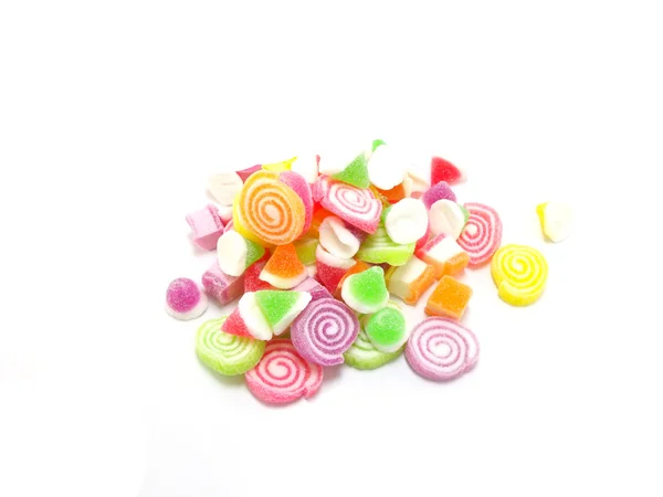 Assortiment de bonbons à la gelée de fruits colorés — Photo