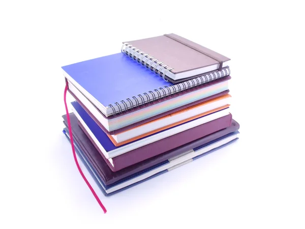 Notebook on white background — Stock Photo, Image