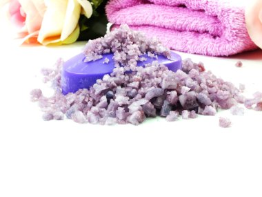 Deniz tuz spa ve sabun lavanta kokusu