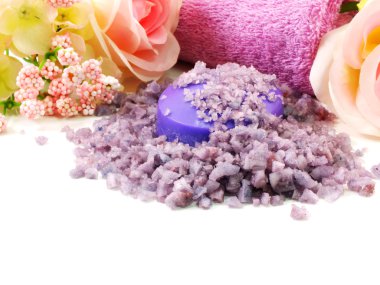 Deniz tuz spa ve sabun lavanta kokusu