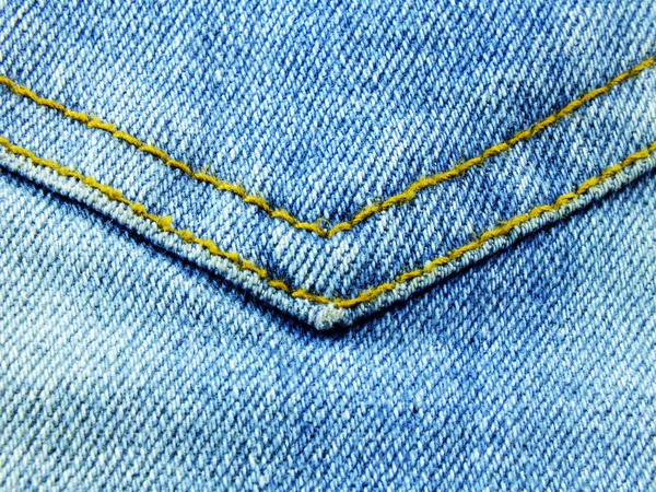 Jeans denim bleu texture fond — Photo