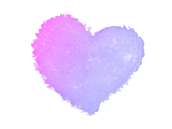 Painted heart symbol of love — Stock Photo, Image