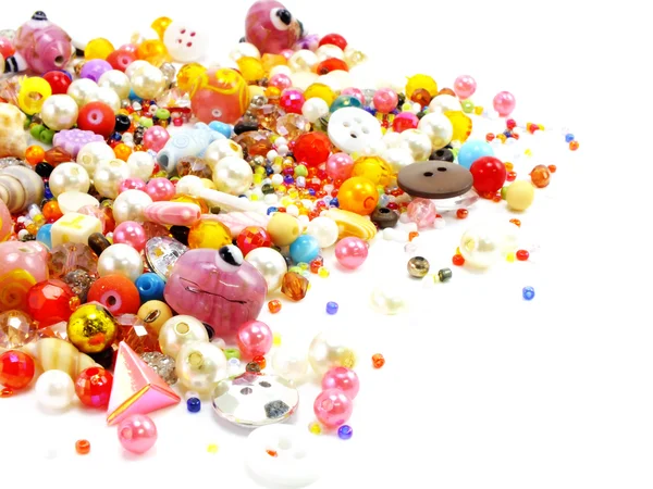 Colorful bead background — Stock Photo, Image