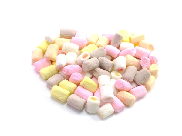 Bunte Marshmallows-Bonbons — Stockfoto