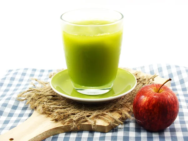 Blanda tropisk juice i glasen för friska — Stockfoto