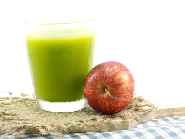 Wymieszać owoce soki z owoców tropikalnych w okulary dla zdrowych — Zdjęcie stockowe