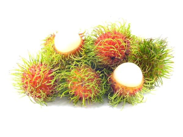Čerstvé rambutan sladké lahodné ovoce Thajska — Stock fotografie