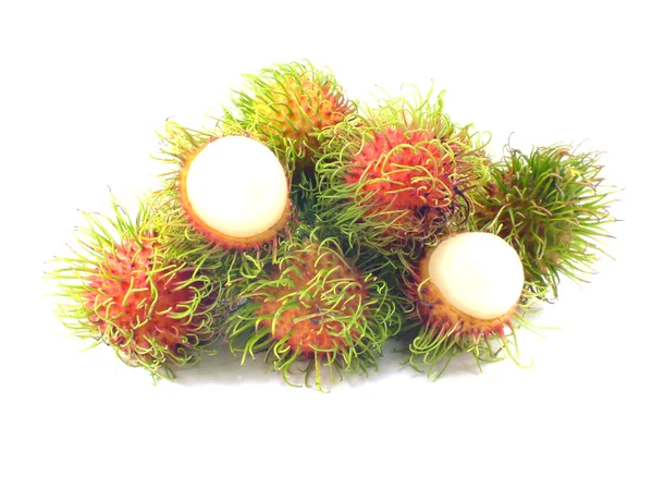 Fresh rambutan sweet delicious fruit of thailand — Stock Photo, Image