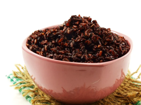 Pirinç karışımı mor pirinç berry pirinç beyaz Kupası'nda popüler bir sağlık olduğunu