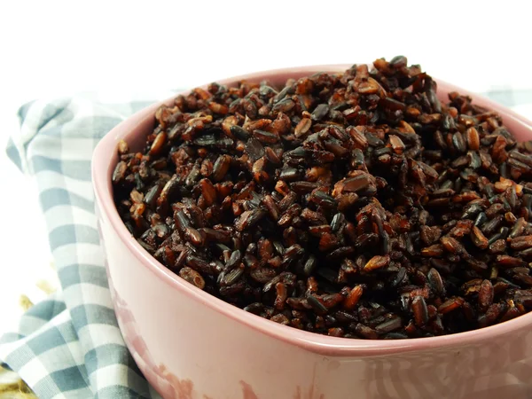 Pirinç karışımı mor pirinç berry pirinç beyaz Kupası'nda popüler bir sağlık olduğunu