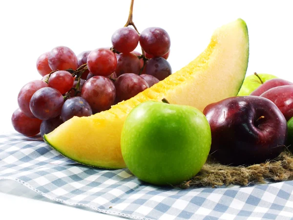 Fruits frais fruits mélangés fond saine alimentation alimentation amour fruits — Photo