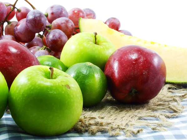 Frische Früchte gemischte Früchte Hintergrund gesunde Ernährung Liebe Früchte — Stockfoto
