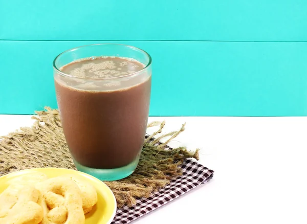 Galleta de chocolate con leche y mantequilla —  Fotos de Stock