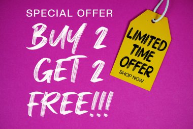 2 alana 2 bedava!! Fiyat etiketli özel teklif Sadece Sınırlı Zaman Dükkanı Şimdi