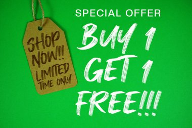 1 alana 1 bedava!! Fiyat etiketli özel teklif Sadece Sınırlı Zaman Dükkanı Şimdi