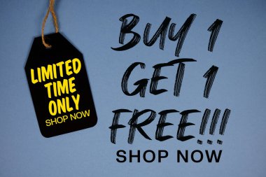 1 alana 1 bedava!! Fiyat etiketli özel teklif Sadece Sınırlı Zaman Dükkanı Şimdi