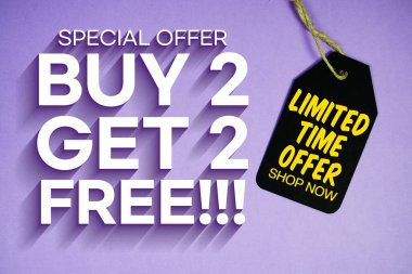 2 alana 2 bedava!! Fiyat etiketli özel teklif Sadece Sınırlı Zaman Dükkanı Şimdi