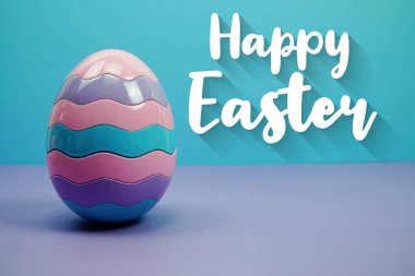 Mavi ve mor arka planda 