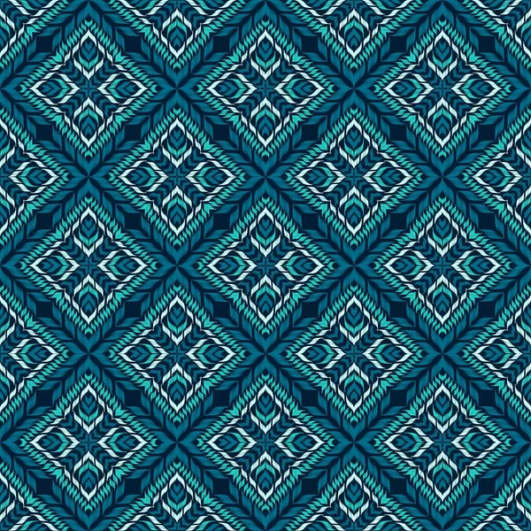 Kusursuz etnik Tekstil deseni geometrik soyut folklor süsü baskı, giysi ve eşarp için kabile etnik illüstrasyon tasarımı