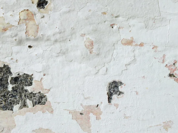 Velho rachado pintura concreto parede textura fundo — Fotografia de Stock