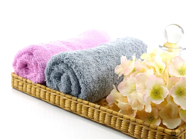 Roll of towel on with background — Stock Photo, Image