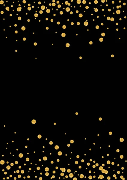 Gradiment Blink Confetti Tasarımı. Rich Foil İllüstrasyon. Altın parıltılı kıvılcım deseni. Selamlama Noktası Arkaplanı. Altın Alan Parçacıkları.