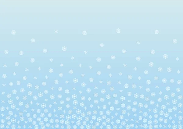 Light Flake Background Vector Blue Snowflake Particles Texture Grey Confetti — 스톡 벡터