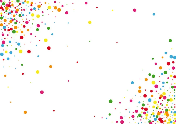 Turuncu Nokta Patlaması dokusu. Yuvarlak Hediye İllüstrasyonu. Sarı Boya Çemberi. Kırmızı Işıltılı Konfeti Arkaplanı.