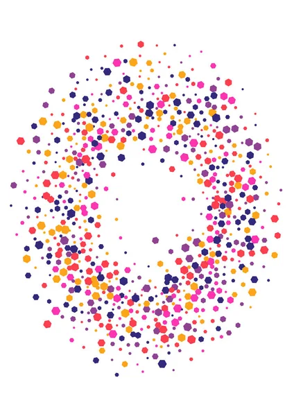 Kızıl Gökkuşağı Çemberi Çizimi. Konfeti Partisi Duvar Kağıdı. Sarı Nokta Vektörü. Yuvarlak Turuncu Kağıt Doku. Hediye Arkaplanı.
