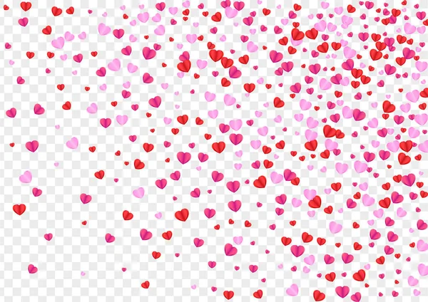 Şeffaf Konfeti Arkaplan Şeffaf Vektörü. Aşk Çerçevesi Kalbi. Kırmızı Tebrik Arkaplanı. Violet Heart Günü İllüstrasyonu. Sevilen Hediye dokusu.