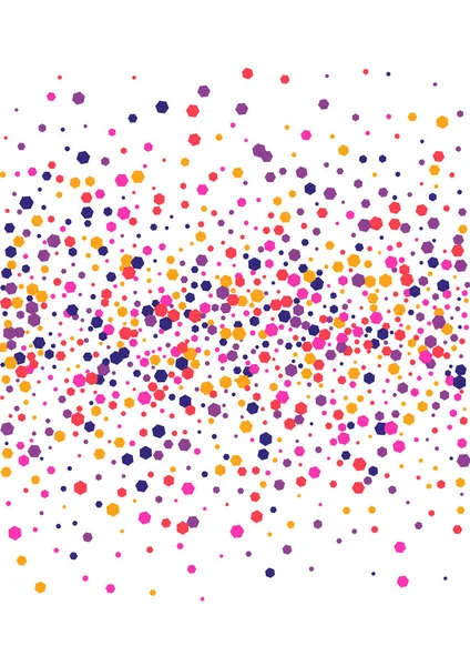 Laranja Textura Redonda Papel Parede Circle Burst Multicolor Dot Isolado — Vetor de Stock