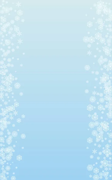 Beyaz Kar Arkaplan Vektörü Mavi. Flake Zarif İllüstrasyon. Hafif Konfeti Tasarım Modeli. Karlı Kar Tanesi DokusuName.