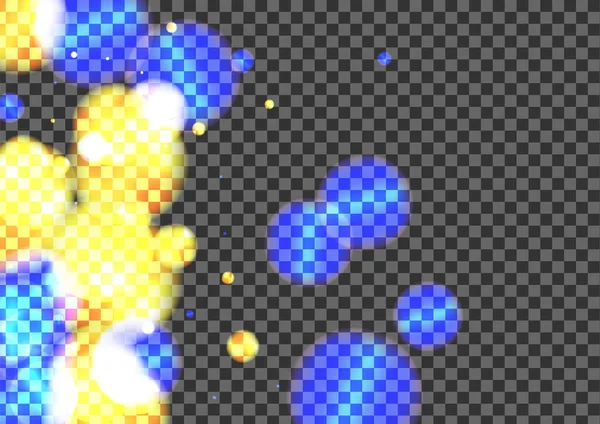 Mavi Bokeh Arkaplan Şeffaf Vektör. Konfeti Neşeli Doku. Yıldız patlaması tasarımı. Görüntü Fişeği Spreyi Çizimi. Mor Parlak.