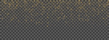 Parlak Sıralı Şeffaf Arkaplan Vektörü. Yıldız Parıltısı Şablonu. Altın Karşılama. Zafer Tasarımı. Parlak Yıldız İzole Edildi.