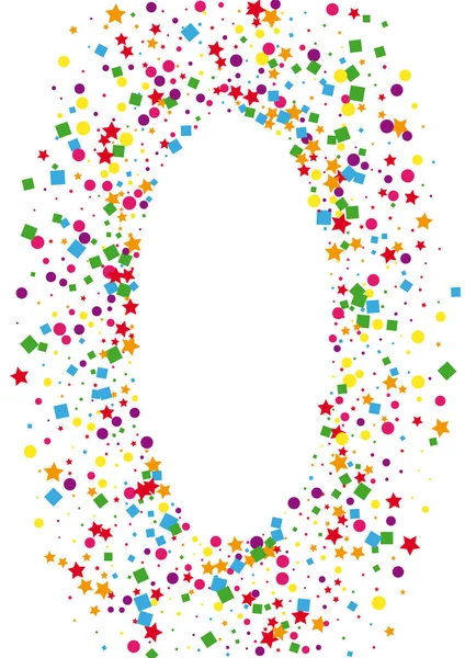 Mor Eğlence Çemberi Dekorasyonu. Kayan Yıldız İllüstrasyonu. Orange Square Arkaplanı. Çerçeve Nokta Arkaplanı. Yeşil Uçan Konfeti.