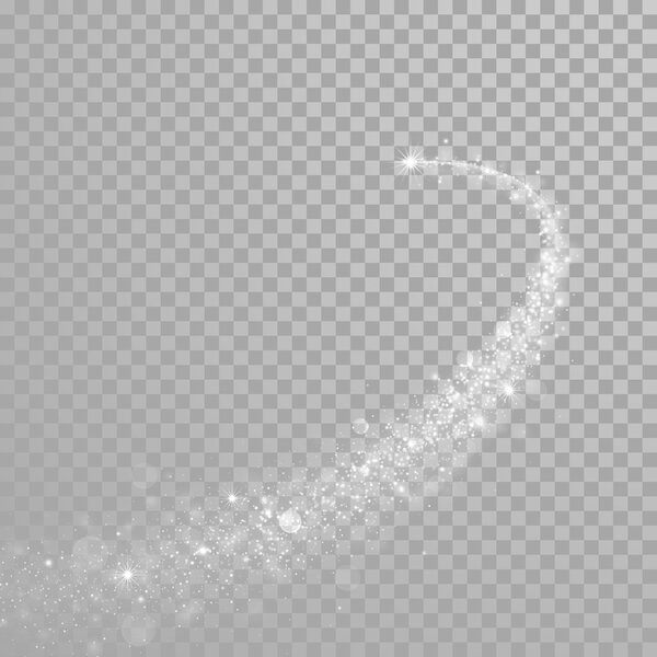 Векторные бриллиантовые блестки сверкают волной
