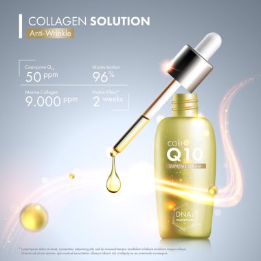 Koenzim Q10 serum özü şişe