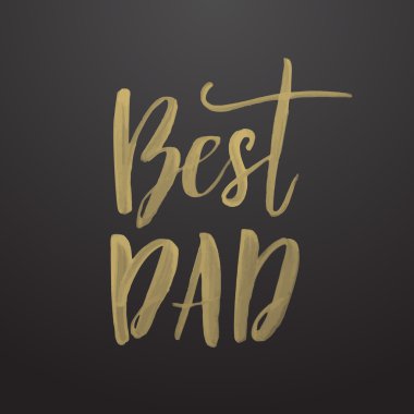 Baba gün hat yazı başlığı.