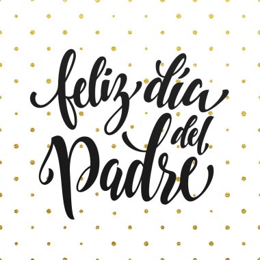Feliz Dia del Padre baba günü tebrik kartı İspanyolca