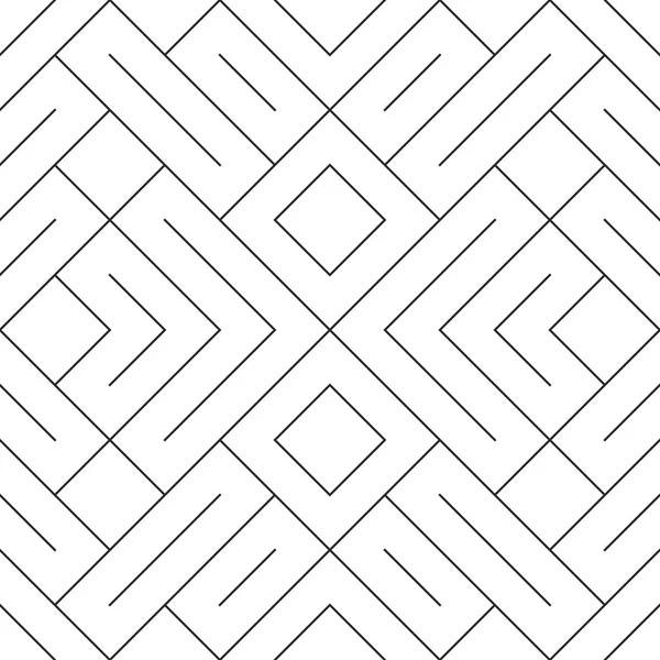 Geometrik çizgili süsleme desen arka plan — Stok Vektör