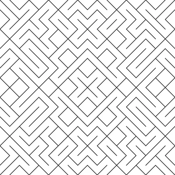 Vektor nahtlose geometrische Muster Hintergrund. — Stockvektor