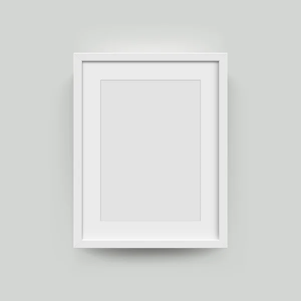 Picture frame for photographs — Stock Vector